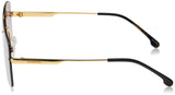 1 x RAW Customer Returns Carrera Unisex Adults 1016 S Sunglasses, Multicoloured Gold Blck , 64 - RRP €86.0