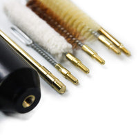 1 x RAW Customer Returns GUGULUZA Pistol Cleaning 9mm Cleaning Kit For Cal.38 357 9mm Pocket Size 7pcs Set - RRP €11.99