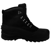 1 x RAW Customer Returns riemot Waterproof Winter Shoes Men s Winter Boots Lined Warm Snow Boots Thermal Boots Non-Slip Winter Boots Outdoor Shoes Black EU 47 - RRP €44.14