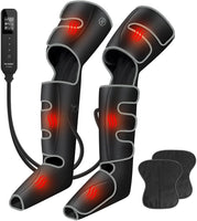 1 x RAW Customer Returns FIT KING Pressotherapy Leg Boots, Leg Massager Helps with Swelling and Relaxes Muscles Air Compression Boots for Legs - RRP €94.42