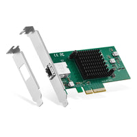 1 x RAW Customer Returns Binardat AQUANTIA AQC107 - Adattatore di rete Ethernet PCIe 10G, controller LAN con chip 10G 5G 2.5G 1G 100Mbps, scheda NIC RJ45, supporto PXE per Windows Linux - RRP €103.67