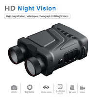 1 x RAW Customer Returns DuzLink Night Vision Device, Digital Night Vision Binoculars Infrared Night Vision Binoculars with 5X Digital Zoom 3 in LCD Screen FHD Image for Hunting, Camping, Travel, Surveillance. - RRP €80.66