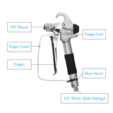 1 x RAW Customer Returns MOPEI Universal Airless Spray Gun Compatible with Titan Sprayer 517 Nozzle - RRP €32.99