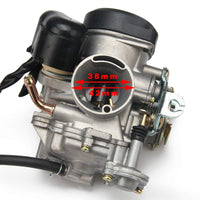 1 x RAW Customer Returns JFG RACING 26mm CVK26 Carburetor Replacement for ATV Scooter GY6 150cc 200cc 250cc Motorcycle Scooter - RRP €57.99