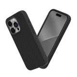 1 x RAW Customer Returns RhinoShield Case Compatible with iPhone 15 Pro Max SolidSuit - Shock Absorbent Slim Design Protective Cover with Premium Matte Finish 3.5M 11ft Drop Protection - Carbon Fiber - RRP €34.99