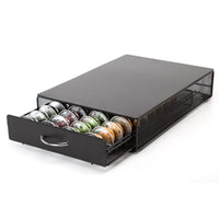 1 x RAW Customer Returns SYSYLY drawers for capsules compatible for Dolce Gusto coffee capsules, capsule holder capsule drawer for storing 40 capsules, capsule storage box - RRP €38.05