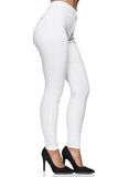 1 x RAW Customer Returns Elara Women s Jeans High Waist Slim Fit Chunkyrayan 201-1 White 38 M  - RRP €25.99