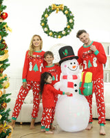 1 x RAW Customer Returns Kouric Christmas family pajamas, snowman Christmas pajamas family set, men s long Christmas pajamas, Christmas pajamas couples, gifts for men Christmas, men s L - RRP €24.58