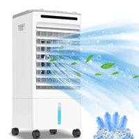 1 x RAW Customer Returns SONBION Portable Air Conditioner, 4 in 1 Air Cooler Air Cooler Humidifier Air Purifier Fan with 4 Ice Cube Trays, Evaporative Cooler for Home Office, - RRP €90.74