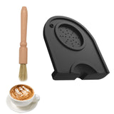 8 x Brand New Coffee Tamper Mat, Coffee Mat, Espresso Tamper Mat, Coffee Tamping Mat, Coffee Tamper Mat, Silicone Espresso Tamping Corner Coffee Tamper Holder Pad with Coffee Grinder Brush, for Home Kitchen Caf  - RRP €64.4