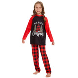 1 x RAW Customer Returns ANVIGO Christmas Pajamas for the Whole Family, Family Christmas Pajamas, New Year s Eve Clothing, Long Sleeve Christmas Pajamas Set Available in Adult and Child Sizes Kids Red, L  - RRP €25.99