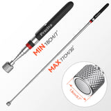 1 x RAW Customer Returns Magnetic Pickup Tool, Magnetic Upgrade 15lb 15lb , Extendable Stick 7-30inch, Non-slip Handle, with Pocket Clip, Gadgets for Men, Birthday Gifts for Him - RRP €24.0