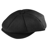 1 x RAW Customer Returns Peaked cap men s flat cap, Gatsby flat cap men s newsboy cap, newsboy hat, baker boy hat, 8-panel flat caps, Shelby peaked caps for men, summer winter, adjustable size - RRP €18.14