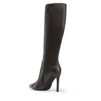 1 x Brand New DREAM PAIRS women s knee-high boots with stiletto heel BROWN size 40 EUR  - RRP €40.33