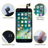 1 x RAW Customer Returns bokman for iPhone 12 iPhone 12 Pro LCD display repair kit black, matching professional tool set included - RRP €35.99