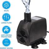 1 x RAW Customer Returns Aquarium Pump 35W 2500L H Pond Pump Water Pump Small Fountain Pump with 3 Nozzles 13mm 16mm 19mm for Pond Fountain Aquarium Garden - RRP €24.19