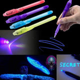 1 x RAW Customer Returns XDISHYN Invisible Ink Pen Latest Spy Pen with UV Light Magic Spy Marker 10  - RRP €8.99