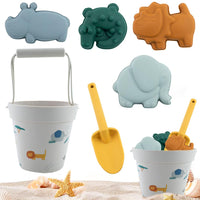 6 x Brand New Mineup sand toys, 18 pieces sandpit toys with bucket, shovel, sand molds, watering can, beach sand toys for children, sandpit beach toys for 1 2 3 years boys girls - RRP €60.42