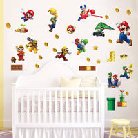 15 x Brand New Amiiba Super Mario DIY Wall Stickers, Wall Decals, Kids Room, Living Room, Wall Decoration Super Mary  - RRP €168.0