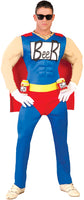 1 x RAW Customer Returns Fiestas Guirca Superhero Costume Beerman Beerman, L, Multicoloured - RRP €32.54