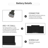 1 x RAW Customer Returns VUOHOEG A1466 A1405 Battery for MacBook Air 13 inch A1466 Mid 2012, Mid 2013, Early 2014, Early 2015, 2017 A1369 Late 2010, Mid 2011 A1405 A1377 7.6V 54.4Wh 6800mAh  - RRP €38.68