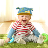 1 x Brand New Babioms Warm Baby Hat, Baby Baseball Cap, Dinosaur Baseball Caps Adjustable, for 6-24 Months Baby Cold and Windproof Baby Hat Children s Hat - RRP €27.6