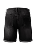 6 x Brand New Jolicloth Men s Shorts Black Jeans Summer Pants Short Denim Shorts for Men with Pockets Regular Fit S - RRP €181.2