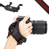 1 x RAW Customer Returns JJC Camera Wrist Strap for DSLR Cameras Canon Nikon with U Type Plate  - RRP €31.72