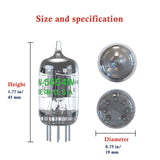 1 x RAW Customer Returns Fosi Audio 5654W vacuum tubes 2 pieces, 7-pin upgrade for 6AK5 6J1 6J1P EF95 coupling tubes, suitable HiFi amplifier - RRP €19.99