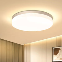 1 x RAW Customer Returns EASY EAGLE LED ceiling light flat, round ceiling lamp 3000k warm white 36W 3600LM, modern bathroom lamp bathroom lamp ceiling kitchen lamp for bathroom hallway bedroom balcony living room kitchen basement lamp 23cm - RRP €16.99