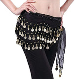 1 x RAW Customer Returns Belly Dance Belt Belly Dance Belt Women Belly Dance Costume with 128 Coins Belly Dance Belt Belly Dance Belt for Women for Yoga Class, Show, Party - RRP €24.0