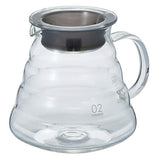 1 x RAW Customer Returns Hario coffee pot, glass, transparent, 02, 600ml - RRP €28.54