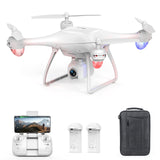 1 x RAW Customer Returns Potensic GPS drone with camera 2.7K UHD, 5Ghz FPV drone 35min long flight time, anti-shake RC quadcopter with follow-me RTH waypoint circle flight, drone with carrying bag for beginners and advanced users, 220g - RRP €161.34