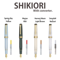 1 x RAW Customer Returns Generic SAILOR Pro Gear Slim Shikiori Fountain Pen EF with Converter Pencil Box, japan import Harvest Moon 11-1224-103,EF -Gift  - RRP €151.24