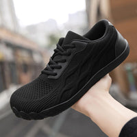 1 x RAW Customer Returns EGMPDA men s wide feet shoes wide sports shoes comfortable running shoes, sports shoes hiking shoes, fitness shoes off road running shoes black 44 EU - RRP €39.99