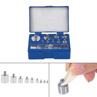 1 x RAW Customer Returns MAGT Calibration Weight Set, 17 Pieces 10mg-100g Precision Calibration Weight Set Test Jewelry Scales for Digital Scales, Jewelry Scales - RRP €14.18