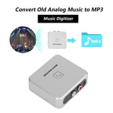 1 x RAW Customer Returns Zerone 3.5mm Audio Capture Box, Left and Right RCA Channels Music Digitizer 128 Kbps U Disk SD Card MP3 Digitizer - RRP €32.26