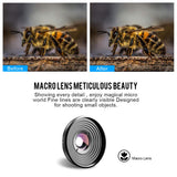 1 x RAW Customer Returns Apexel Updated Version HD Phone Lens Kit-170 Super Wide Angle,10x Macro Lens,2.0X Telephoto Lens,110 Wide Angle,195 Fisheye Lens for iPhone Android,Samsung and Most - RRP €59.99