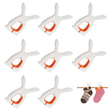 8 x Brand New Towel Clips Beach Chairs 8 Pieces Clothes Pegs Beach Towel Clips Towel Clips Large Windproof Beach Towel Clips Windproof Clips Bath Towel Bedding and Thick Clothes - RRP €163.2