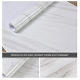 1 x RAW Customer Returns Surmounty tile sticker decorative film 500x60cm, PVC tile sticker tile film, self-adhesive wallpaper sticker adhesive film, wall tile sticker for kitchen, cupboard, furniture, table - RRP €19.99