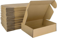 1 x RAW Customer Returns HORLIMER Pack of 25 small shipping boxes, 17.8 x 12.7 x 5.1 cm packaging boxes made of corrugated cardboard for sending goods, gift box, folding box, postal box brown  - RRP €22.99