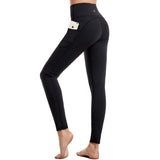 1 x RAW Customer Returns CAMBIVO women s long sports leggings, high waist sports trousers with mobile phone pocket, leggings with mobile phone pocket, opaque yoga trousers for sports, leisure, fitness - RRP €20.62