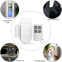 1 x RAW Customer Returns Window alarm, eMylo Intelligent burglary protection door alarm with 120 dB signal tone, wireless home security alarm system for doors, windows and cupboards, apartments and offices 1 piece  - RRP €21.16