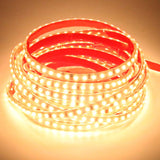 1 x RAW Customer Returns pcning LED Strip 5M Super bright IP67 Waterproof Strip with Switch, 230 Volt LED Strip Warm white 5 meters 5, Warm white  - RRP €44.36