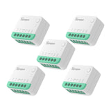 1 x RAW Customer Returns SONOFF 5 pieces MINIR4M WiFi Smart Alexa Switch 2 ways - WiFi light switch relay module supports matter, works with Apple Home, Alexa Google Home, remote control via eWeLink app - RRP €83.99