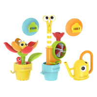 1 x RAW Customer Returns 40218 - YOOKIDOO Jardin ph m re - Baby Bath Toy on the Theme of the Garden - Bath and Shower Game - Watering Can, Snail, Flowers - Baby Gift from 18 Months - RRP €32.25