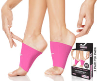 49 x Brand New Physix Gear foot bandage midfoot immediate pain relief for flat feet, splay feet, heel spurs, plantar fasciitis foot bandage midfoot with arch support flat foot insoles PINK L - RRP €703.15