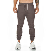 1 x RAW Customer Returns Yageshark Jogging Pants Men Cotton Sweatpants Sports Pants Fitness Slim Fit Pants Casual Pants Joggers Jogging Pants Men Streetwear Brown, Large  - RRP €28.8