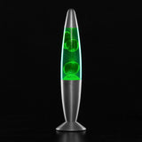 1 x RAW Customer Returns InnovaGoods - Relaxing LED Lava Lamp 25W, Calming Hypnotic Effect, Vintage Decorative for Bedroom, Living Room, Office, Spare Bulb Included, Green, Glass - RRP €18.45