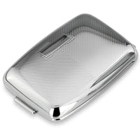 1 x RAW Customer Returns Silver jug pill box with engraving field 2 compartments 7x4.5x2 cm silver plated in premium workmanship - RRP €20.9